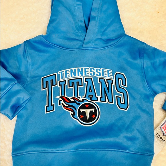 NFL Tennessee Titans Toddler Blue Pullover Hoodie 💙🏈 Tiny Titans Fan Alert! 🐺 - Picture 2 of 3